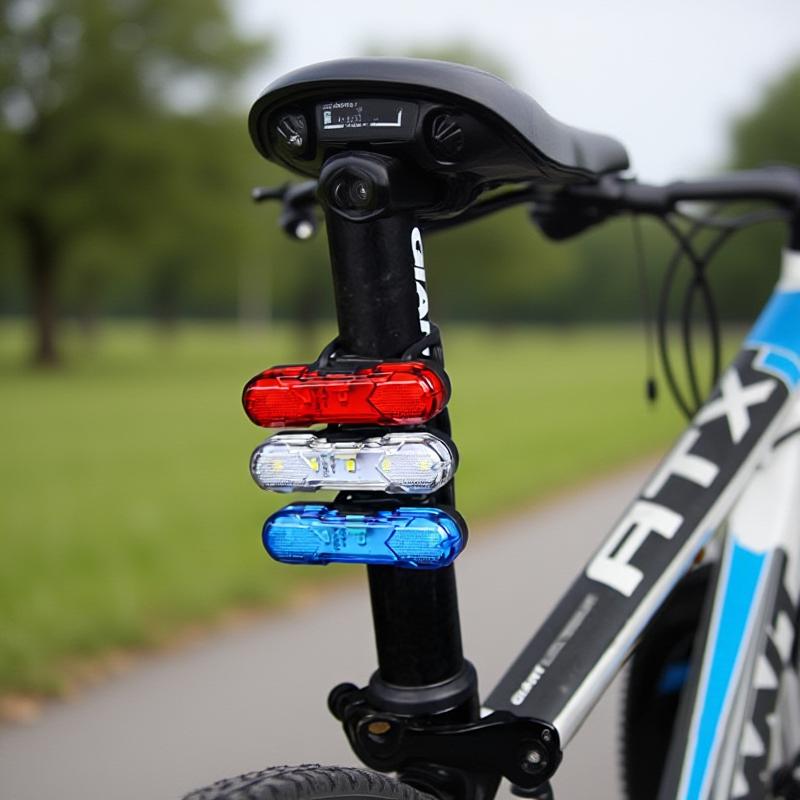 Fahrradrücklicht Hohe Helligkeit Wasserdicht Stoßfest Wiederaufladbares Licht Fahrrad USB Rücklicht Drehbares Rücklicht