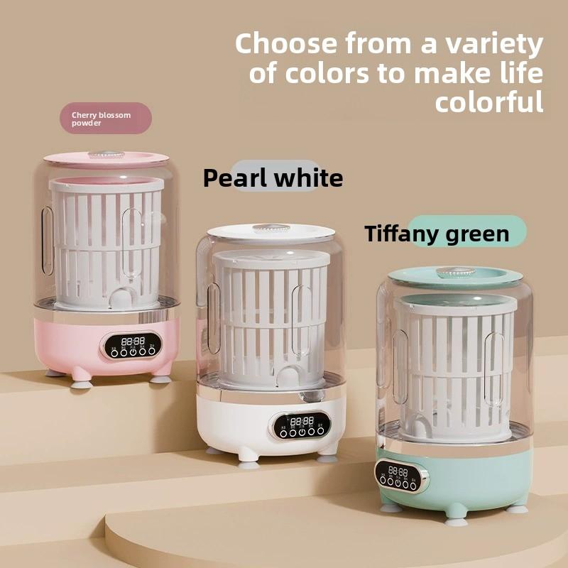 Mini lavadora portátil inalámbrica para ropa interior y calcetines, recargable y compacta