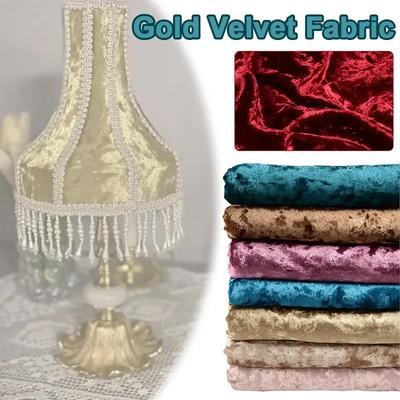100x160cm Fleece Velvet Fabric Soft Stretch Crushed Flannel Fabric For Sewing Pillow Clothes Bag Sofa Cushion Home Decor