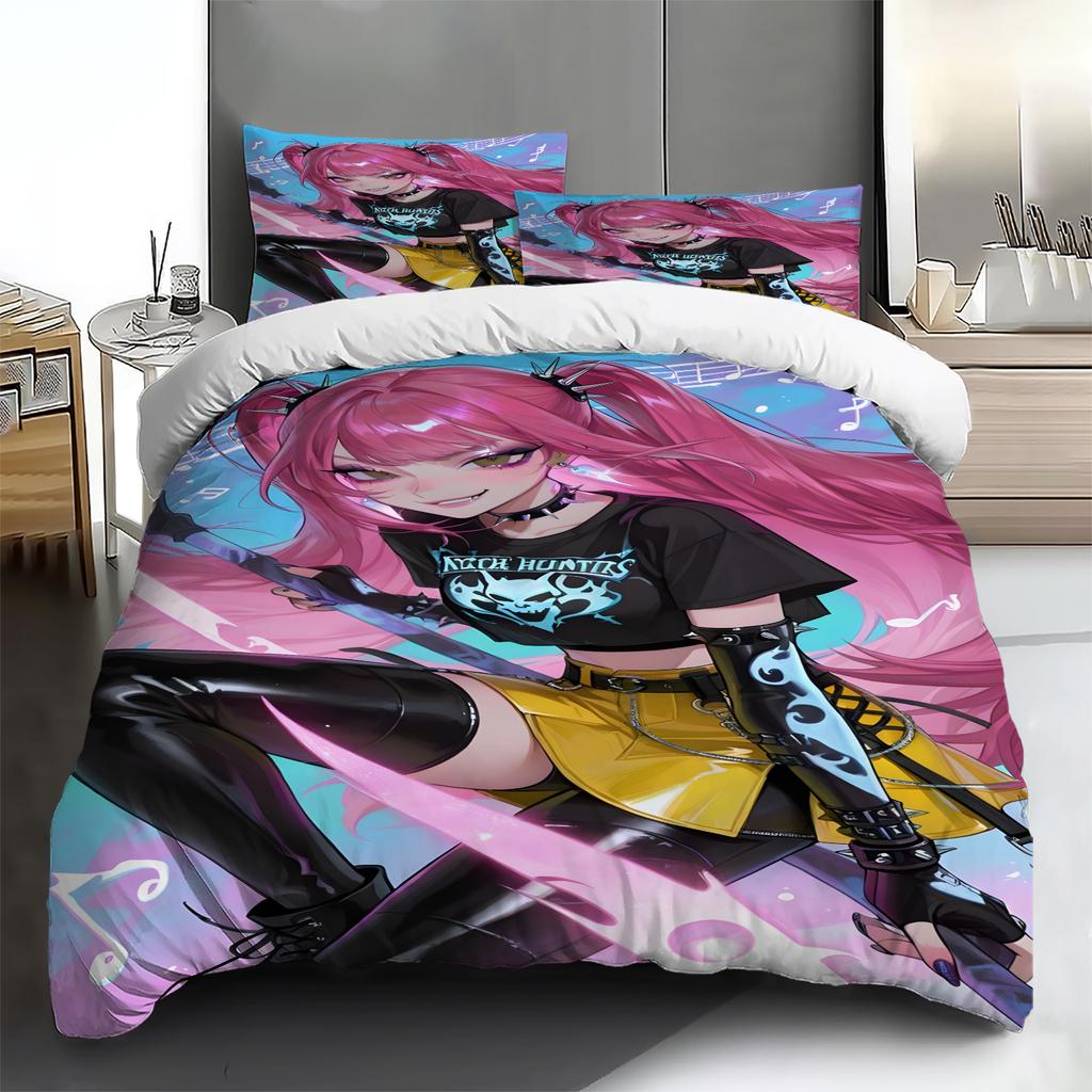 Christmas Decoration Printed Duvet Cover, Ultra Soft Brushed Microfiber Bed Comfort Set