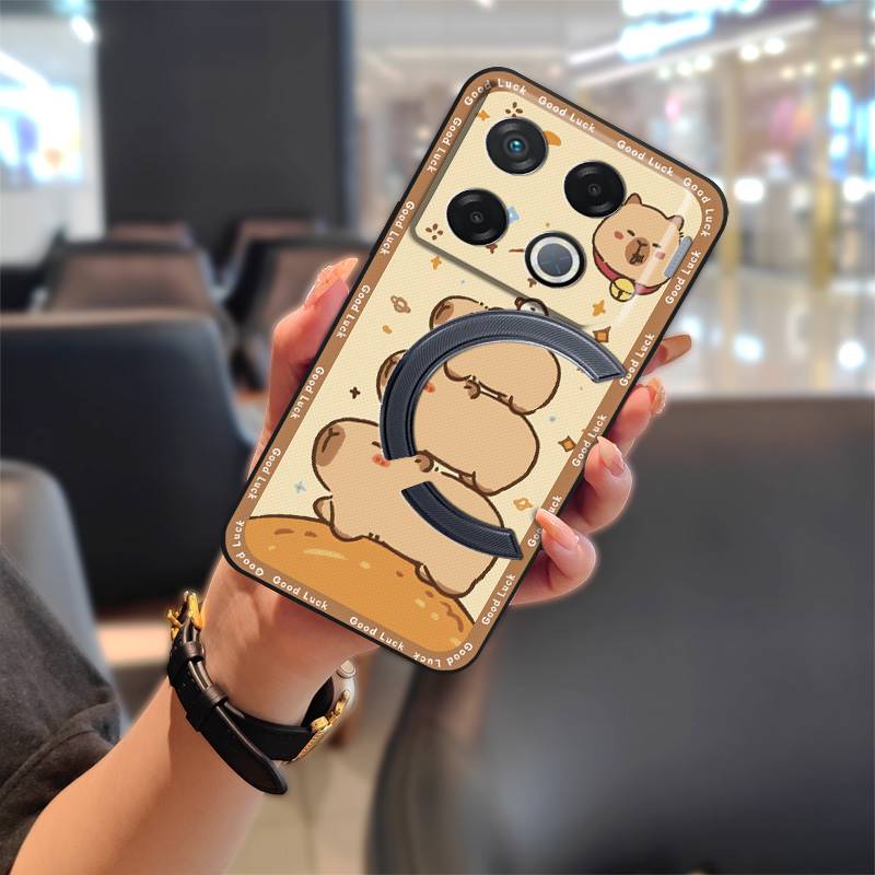 Phone Pouch Shockproof Phone Case For Infinix GT 20 Pro/X6871 Fashion Design Full Wrap Cute Silicone Graffiti Durable