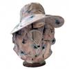 Spring sunscreen cap breathable face mask summer neck protection integrated sun hat ultraviolet outdoor sun hat