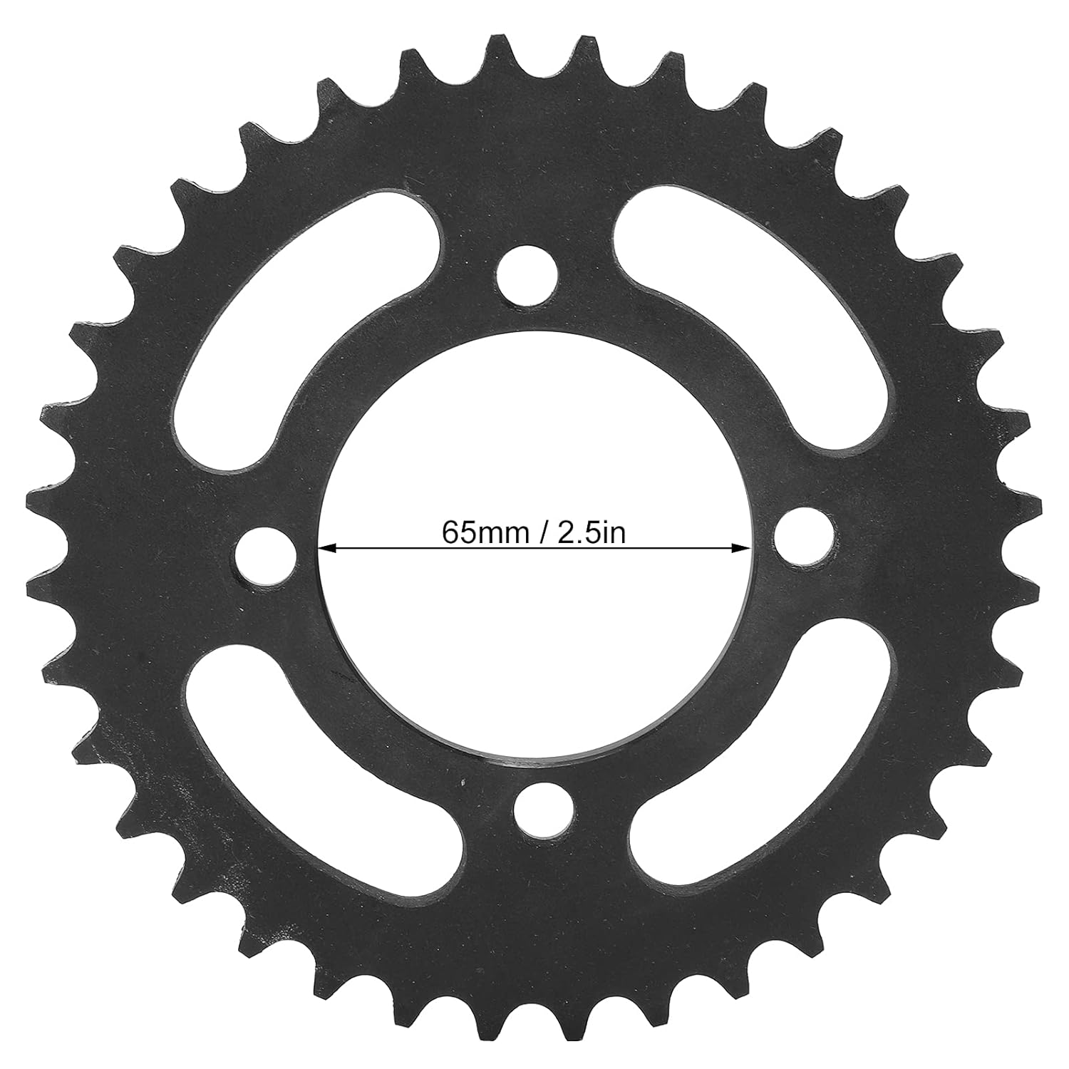 

420 Steel Rear Sprocket, 36T for Motorcycle with 65mm Inner Diameter (Please Note in Order: Packaging)