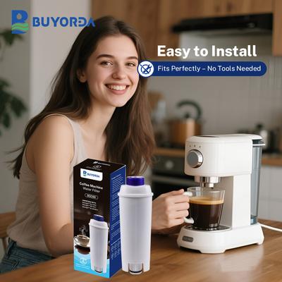Coffee Machine Filter for Delonghi DLSC002 with Activated Carbon Softener Water Filter Compatible with De'Longhi ECAM Esam ETAM3
