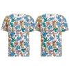 Adidas Keith Haring Cartoon Print Round Neck Sports Tee Unisex Tops White HD7254