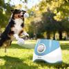 Automatic Dog Ball Launcher with 5 ETPU Balls 5.8 cm, 3 Distance Settings 6/10/14 m, Blue