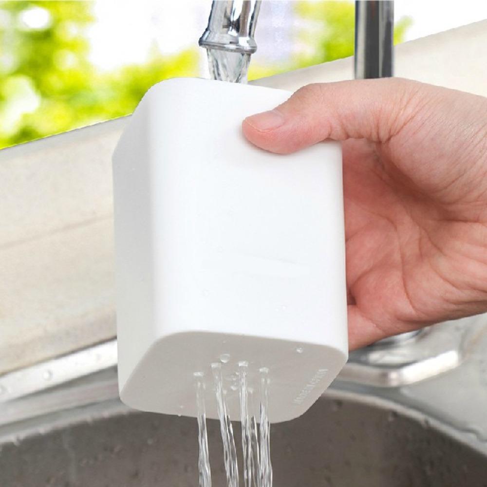 2/3 Divided Kitchen Utensil Holder Plastic Cutlery Drain Rack Tableware Organizer  Forks