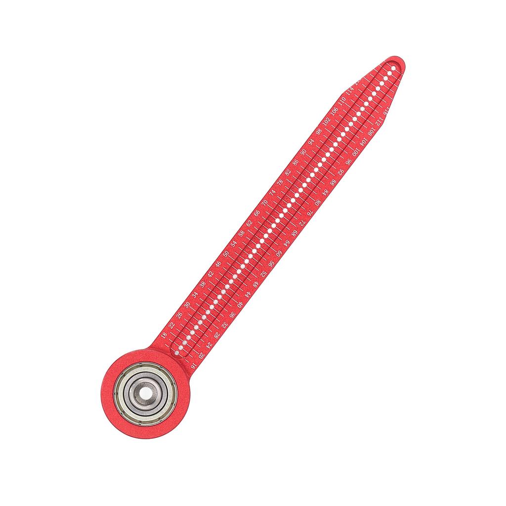 Holzbearbeitungszirkel Anreißer Aluminiumlegierung 360 Grad drehendes kreisförmiges Zeichenwerkzeug Schreiner