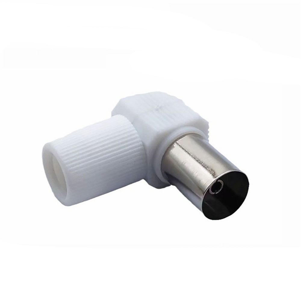 Antennas TV Right Angle Antennas Connectors Coaxial Male Plugs Adapter Male And Female TV Plug