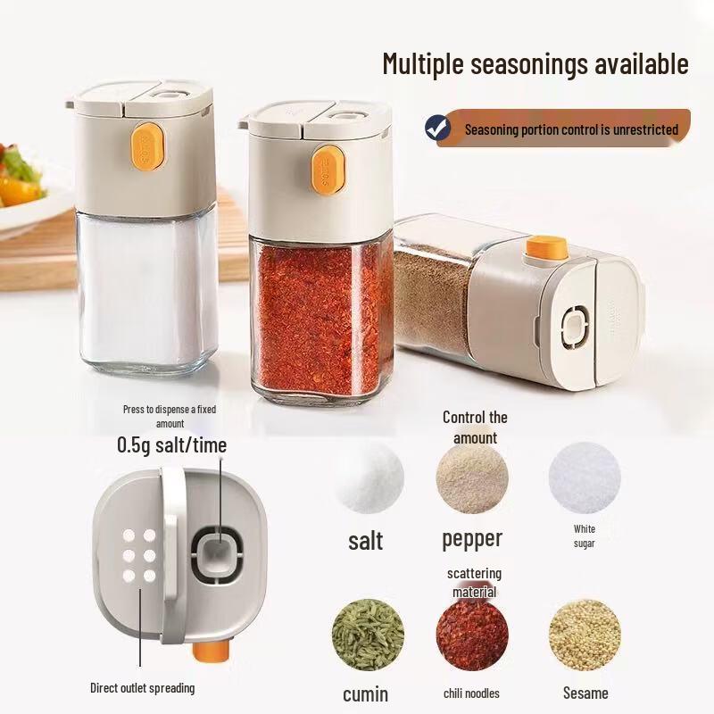 Glass Quantitative Salt Dispenser