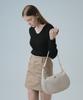 Trm Trm Recycled Big Slime Nylon Hobo Bag Ivory