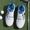 Professional Anti-Skid Waterproof Golf Shoes With Knobs Buckle Unisex Footwear Lightweight Golfing Sneakers