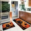 1PC Halloween Pattern Kitchen Rug Non-Slip Door Mat Pop Design Bathroom Rug Bath Mat Carpet for Home Sink Laundry Decor