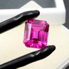 Pink Sapphire Emerald Cut 11.55 Ct Top Quality Loose Gemstone CERTIFIED Natural