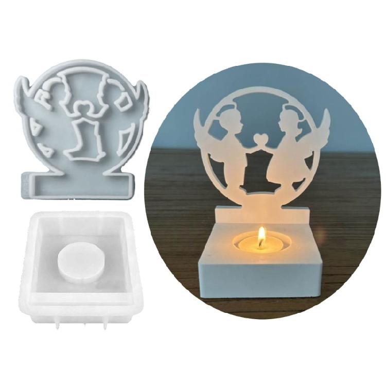 Fairy Candle Holder Molds for Candle Holder Desk Ornaments