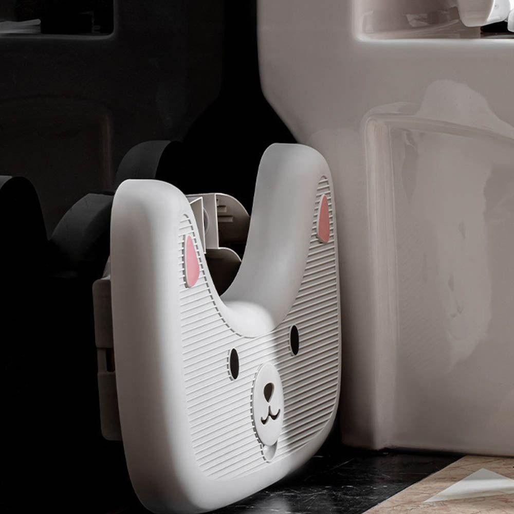 Ergonomic Bathroom Foot Stool Foldable Under Desk Footrest  Pregnant Woman