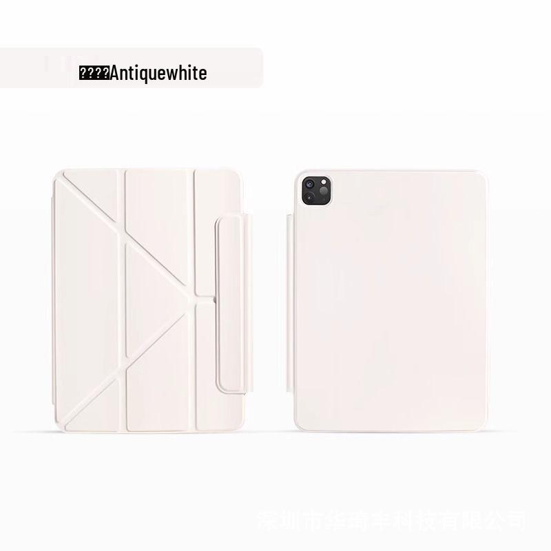 2025 iPad A16 Schutzhülle: 3-Fach Air6, Magnetisch, Rahmenlos, Ultradünn, Doppelseitiger Clip, 11 Zoll