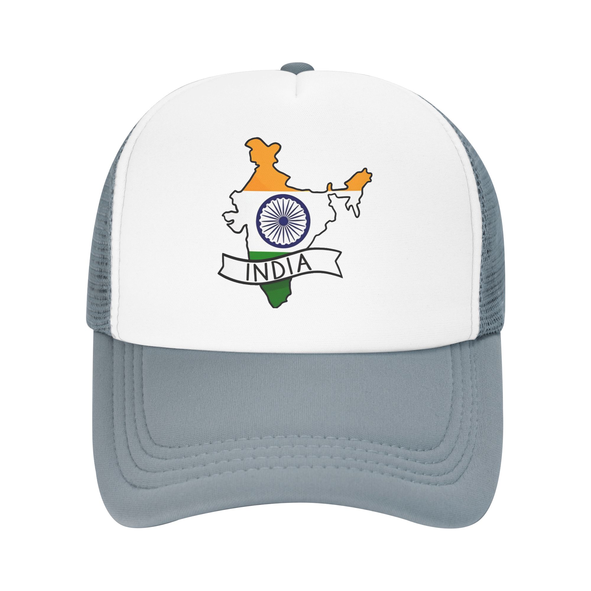 SUSU Cap India Vlag Kaart Sticker Casual Zonnehoeden Voor Koppel Vrouwen Zomer Buiten Sportschool Baseballpet Stijlvolle Ademende Hip Hop Hoeden One Size