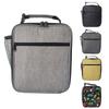 1pc Portable Picnic Food Storage Bag Thermal Insulation Office Lunch Bag with Handle Outdoor Camping Food Bag