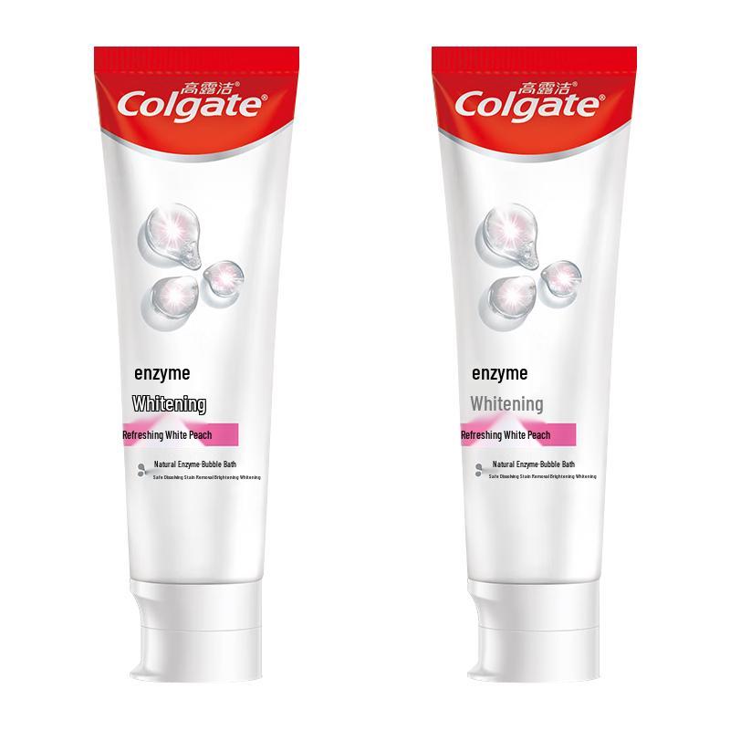 Colgate Whitening Toothpaste, Refreshing White Peach
