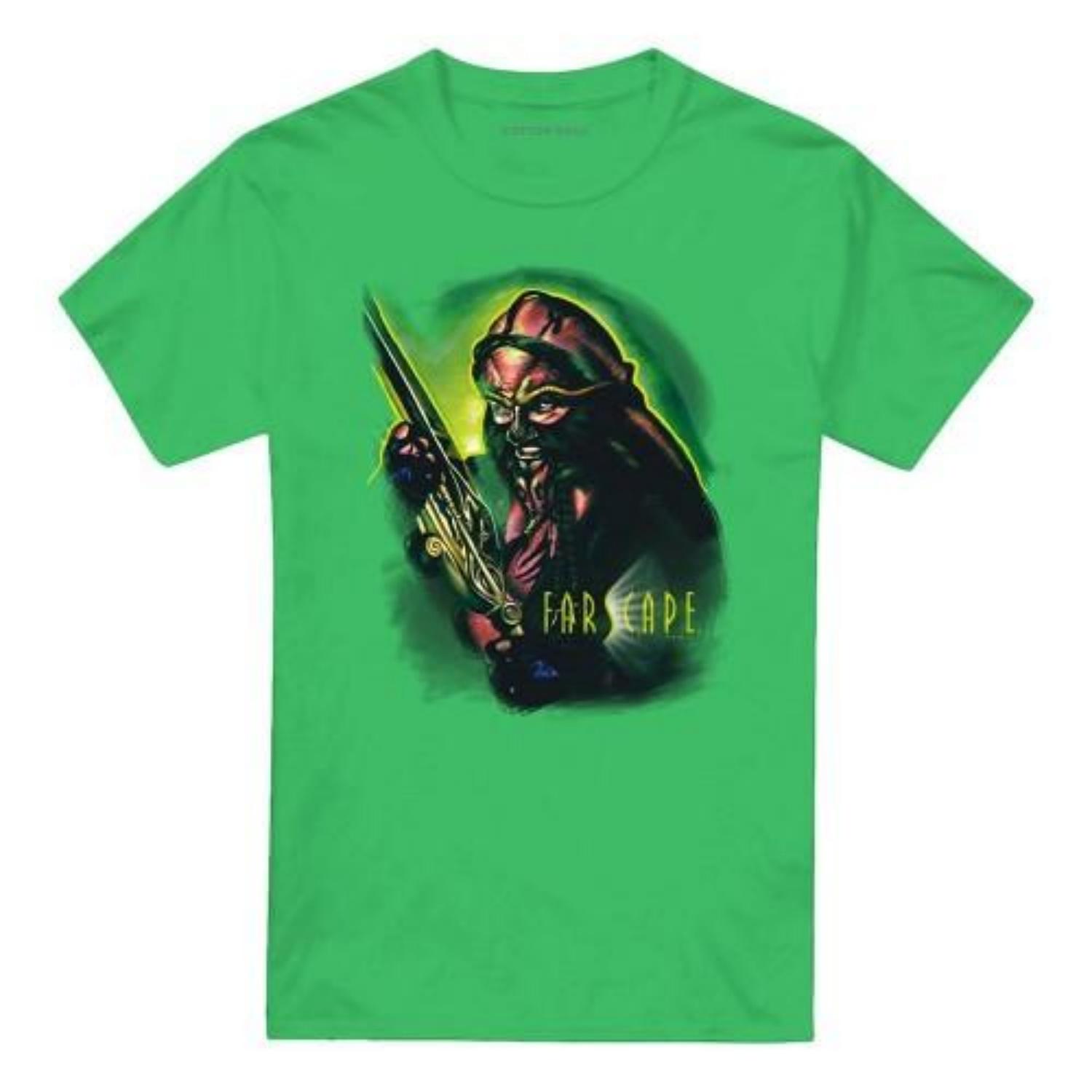 Farscape Unisex Adult Ka D´Argo Warrior T-Shirt S чёрный