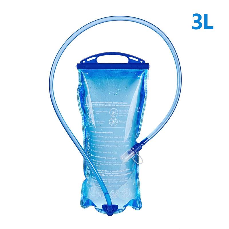 Water Reservoir Water Bladder Hydration Pack Storage Bag 1.5L 2L 3L Running Hydration Vest Backpack for Camping Hiking Climbing