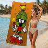 Customizable personalized beach towels Marvin the Martian themed designs.Suitable for the beach, yoga, sports;ideal as beach accessories