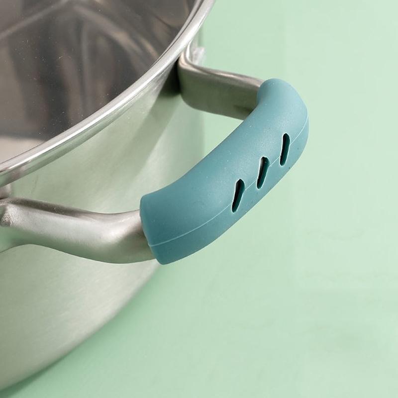 2Pcs Silicone Heat Insulation Oven Mitt Glove Casserole Ear Pan Holder Oven Grip