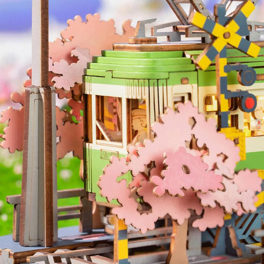 ROBOTIME Rolife Sakura Journey 3D Wooden Puzzle TGS02