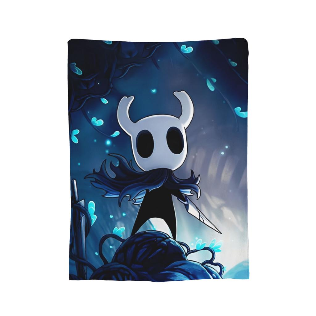 Hollow Knights Silksongs Hornet Blanket Fleece Print Multi-function Lightweight Thin Throw Blankets for Home Car Bedspread