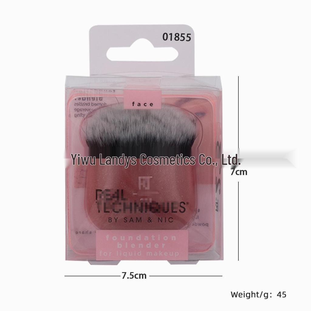 RT Series Makeup Brush & Sponge Set: Blending & Eyeshadow Brushes with Beauty Sponge