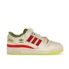 Dr. Seuss X Forum Low J The Grinch - Cream White Kids Sneakers Collegiate-Red Solar-Slime ID9175