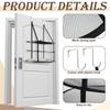2 Pcs 3 Tier Sweater Drying Rack Flat Over The Door Folding Drying Rack Large Lay Laundry Hanging Dryer For Apartment