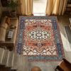 Thisis A Vintage Persian Kids Room Rug Non Slip Stain Resistant Playroom Bedroom Living Room Nursery Carpet Home Decor Mat