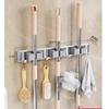 Wutuo Wall-Mounted Mop & Broom Holder