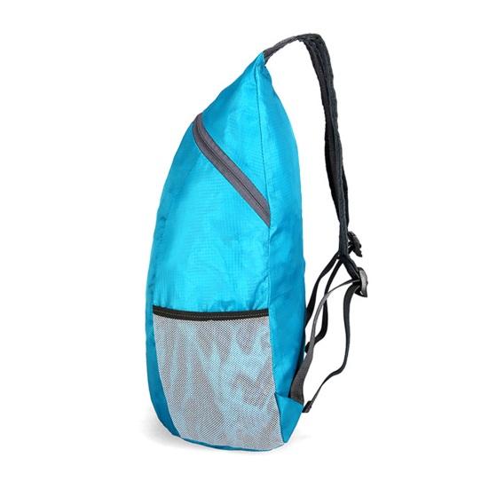 Outdoor-Rucksack, wasserdicht, faltbar, leicht, Schultergurt, große Kapazität, Aufbewahrungstasche für Wanderungen und Campingausflüge