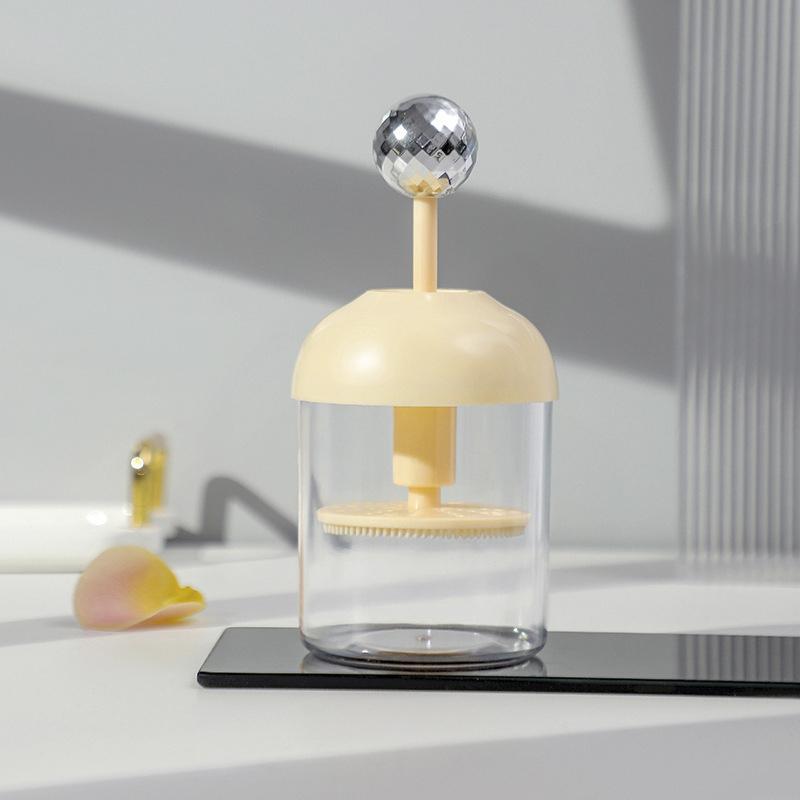 

Портативный пеногенератор, чашка, пузырьковая пена, очищающее средство для лица, пенопластовая чашка для мытья тела, пузырьковый генератор для чистки лица, инструмент бежевый