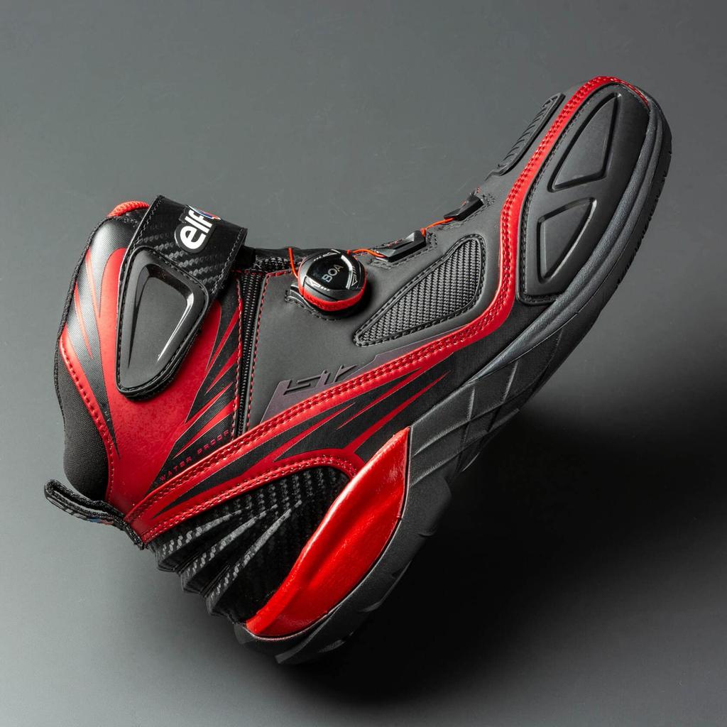 ELF Riding Shoes S17 Size ELS17 (S Seventeen) Red, 25.0cm