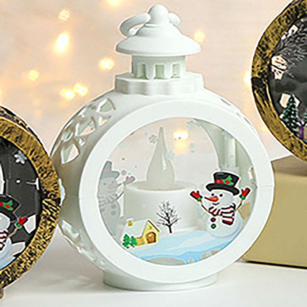 Christmas LED Lights Decoration Festival Round Lantern Christmas Gift