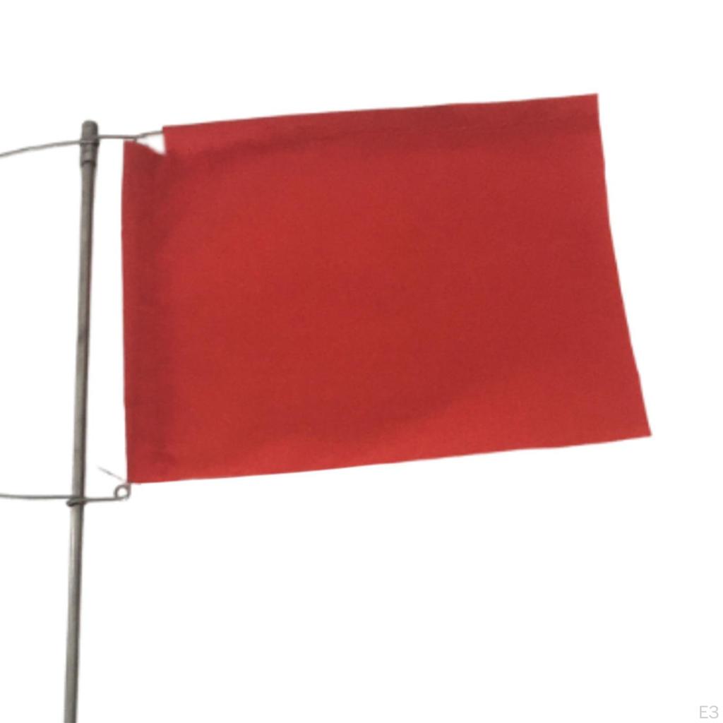 Námořní stožárová vlajka Větrník Loď Odolná Snadná instalace Malá Lehká Červená 304