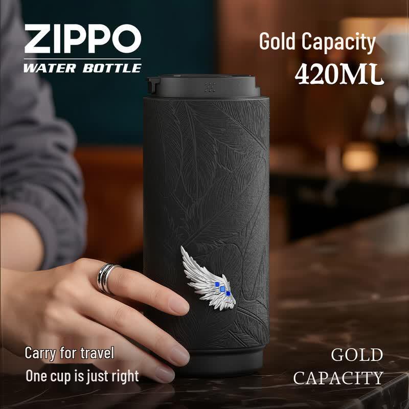 ZIPPO Wings of Love 316L Stainless Steel Insulated Tumbler