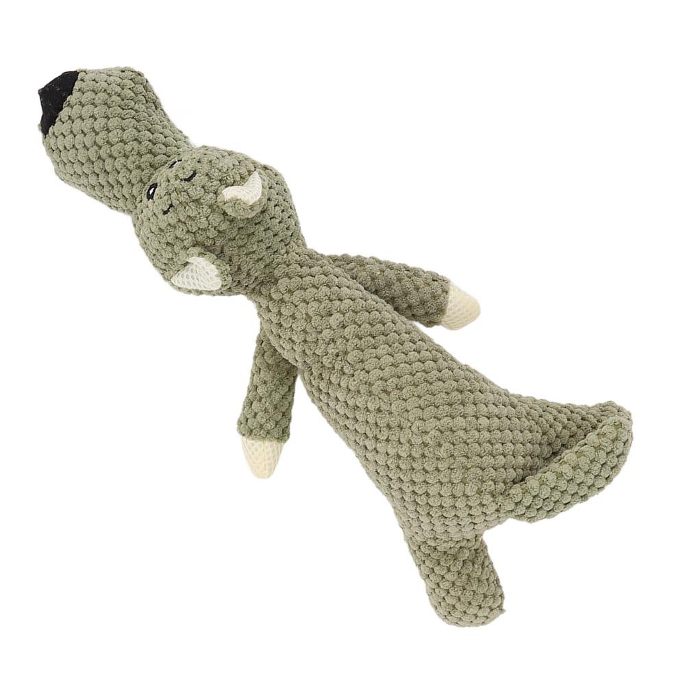 Thick Plush Fabric Squeaky Puppy Molar Toy Interactive Pet Play Doll  Bonding Interaction Training