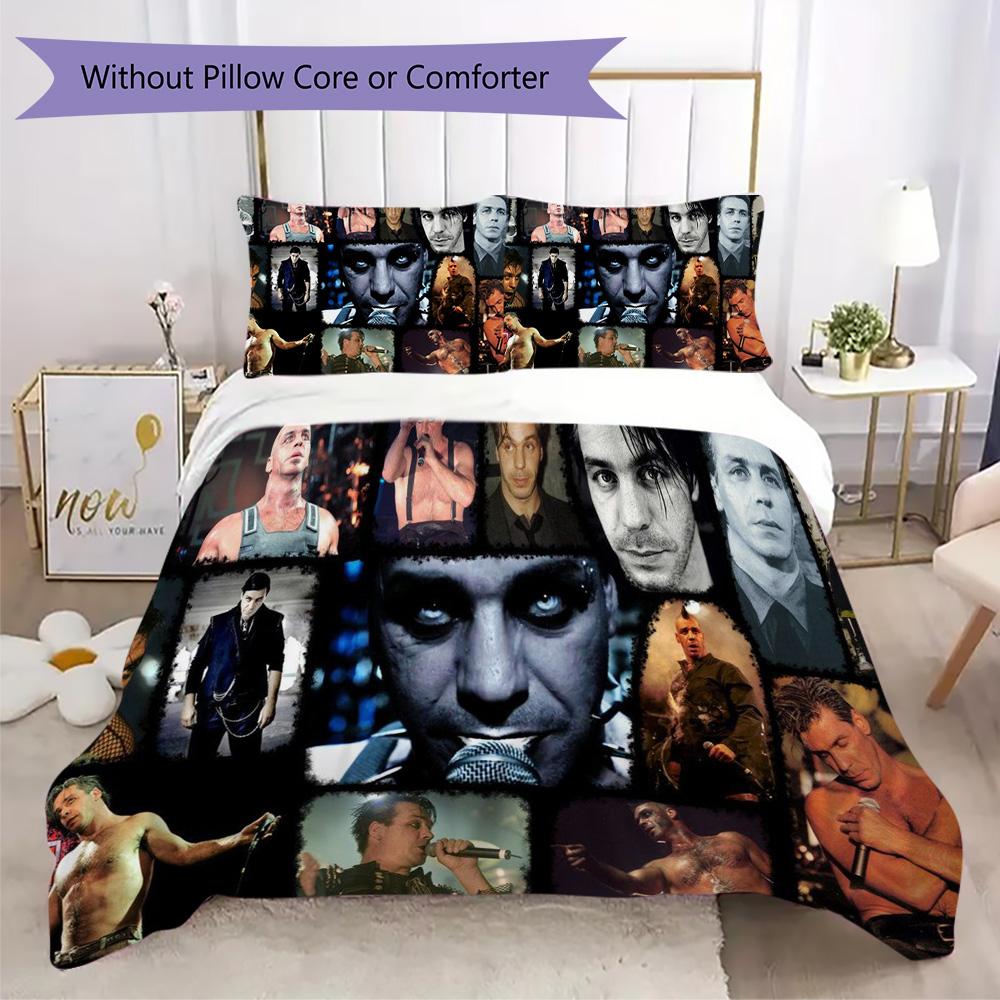 Rammstein, the German Heavy Metal Rock Band, Lead Singer Till Lindemann's Household Items, Pillowcase, Bedspread, Bed Cover (without core)R3