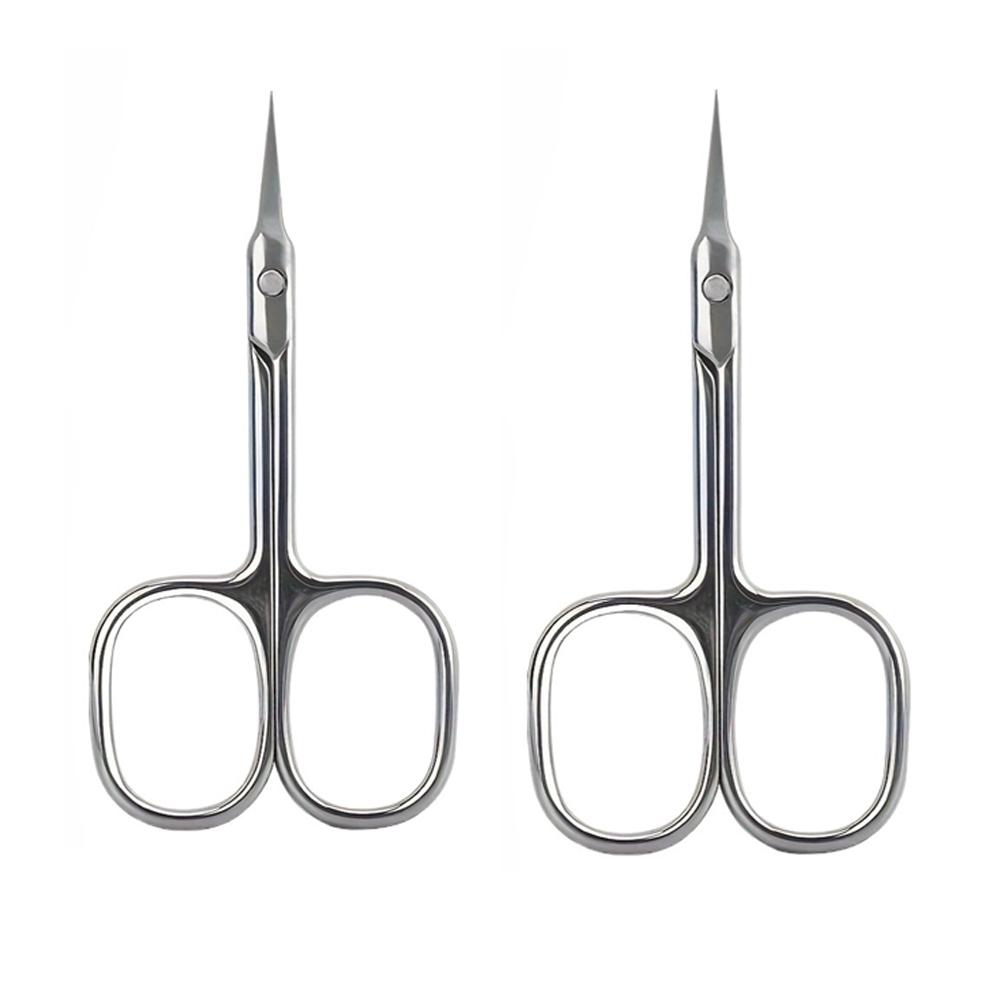 Precision Beauty Scissors Dead Skin Eyebrow Eyelash Trimming Stainless Steel Beauty Tools Eyebrow Trimming Scissors Eyelash