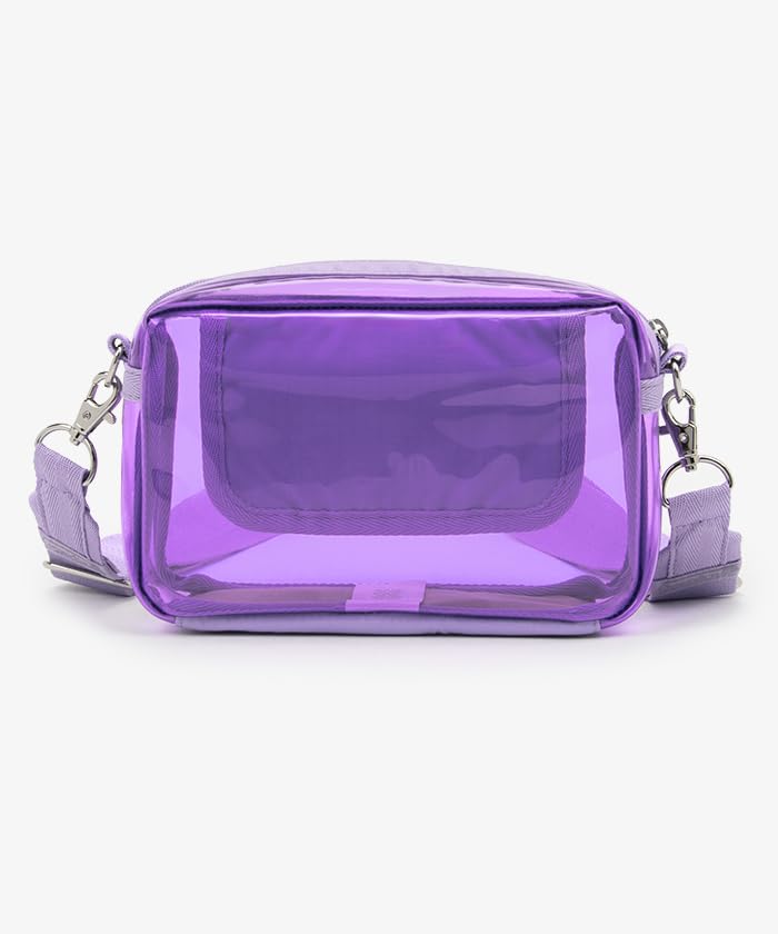 Official Shoulder Bag CLEAR PHONE Clear Lilac [LeSportsac] E/W CROSSBDY/1359 Women's