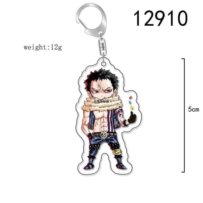 Anime/Cartoon One Piece Keychain/Acrylic Keychain - Luffy, Zoro Acrylic Keychain/Cartoon Keychain Gift