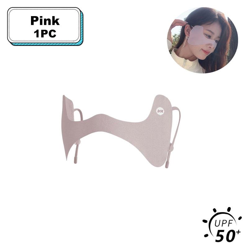 Ice Silk Sunscreen Face Mask Breathable UV Protection Face Scarf Anti UV Eye Protection for Running Golf Riding Outdoor Sports