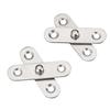 Hinge Rotating Internal Door Wooden Door 360 Degree Accessories Door Hardware Pivot Rotary Set Stainless Steel