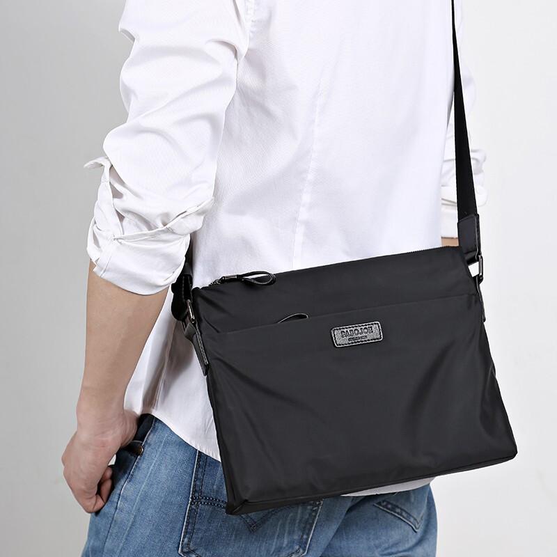 Pabojoe Men's Shoulder Bag, Casual Crossbody Bag, Large Capacity Sport Bag, Lagre Size