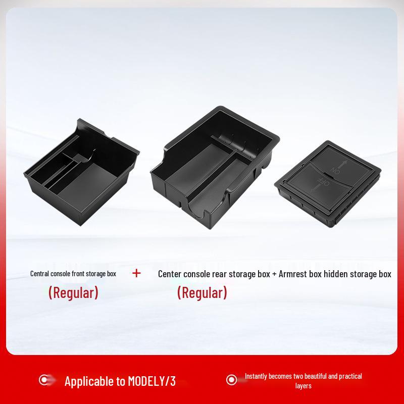 Tesla Model 3/Y Center Console Armrest Storage Organizer